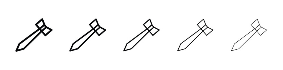 Dart icon vector collection. EPS 10
