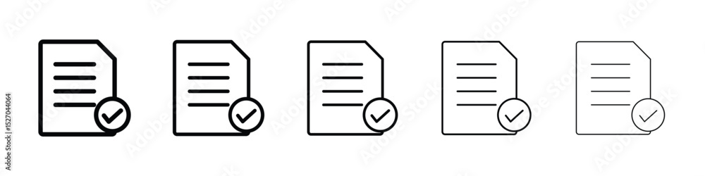 Poster document accept icon