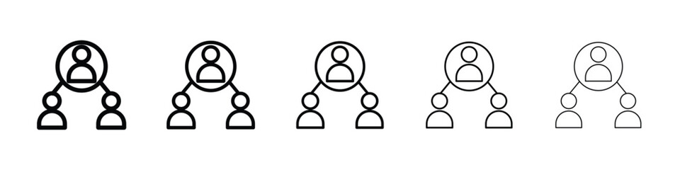 Mediator icon vector collection. EPS 10