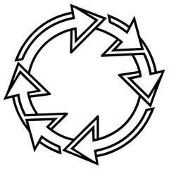 recycling symbol icon