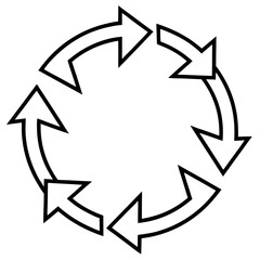 recycle symbol icon