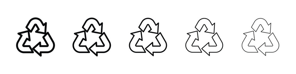 Recycling icon