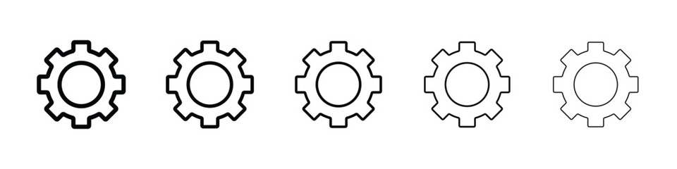 Settings button icon