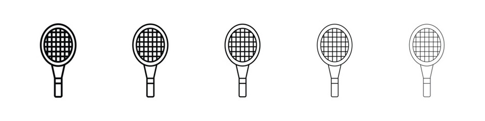 Tennis icon vector collection. EPS 10