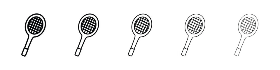 Tennis icon vector collection. EPS 10