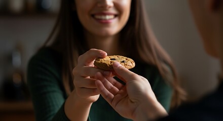 Sharing Homemade Goodness A Sweet Gesture of Friendship