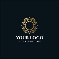 Elegant Ornamental Company Logo Vector Design – Luxury Decorative Emblem