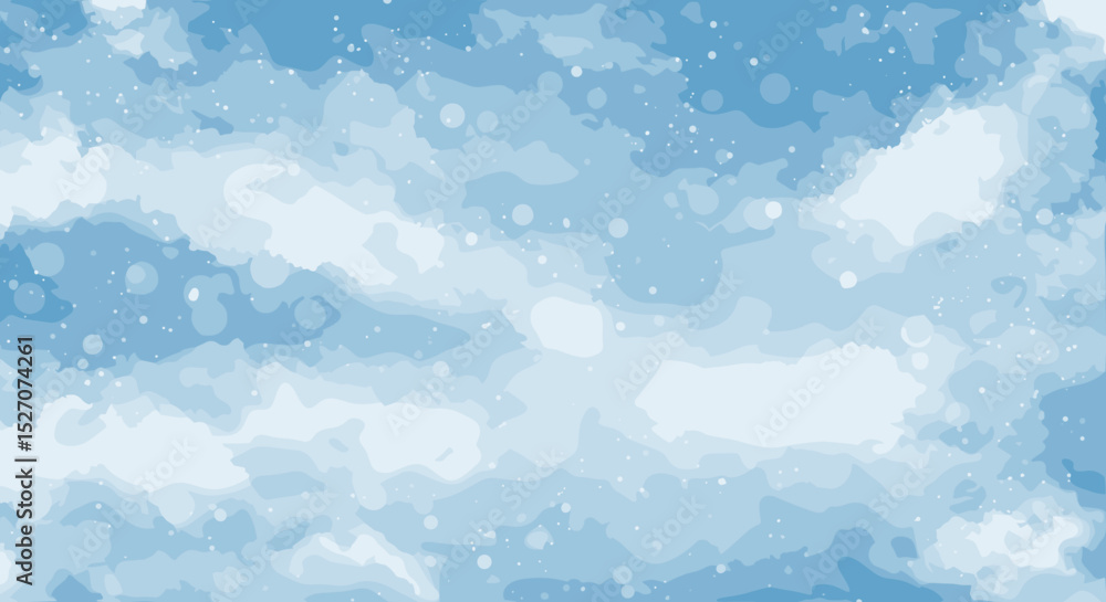 Aufkleber soft blue abstract sky background with cloud patterns