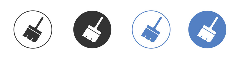 Paint brush icon vector. Logo Template illustration design