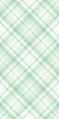 Difficult plaid check texture, tie fabric vector pattern. Track background tartan seamless textile in honey dew and light colors.