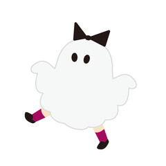 ダンスしている可愛いお化け1