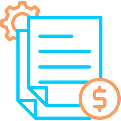 Fototapeta premium Project Briefing Icon
