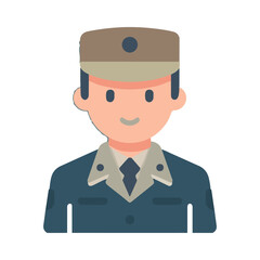 illustration design of a soldier