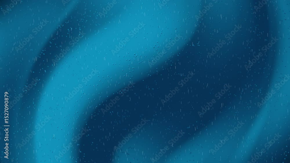 Aufkleber blue gradient rain creates a subtle wave pattern, ideal for digital backgrounds or design projects n