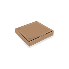 Pizza Box Icon Vector Design.
