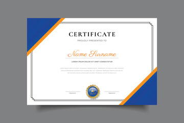 certificate template design