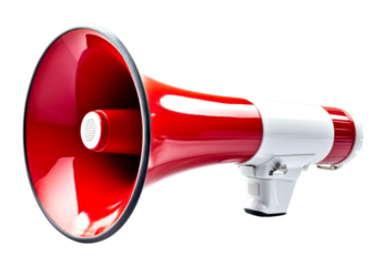 Engaging community events with loudspeakers in urban parks outdoor gathering public awareness cut out on transparent background