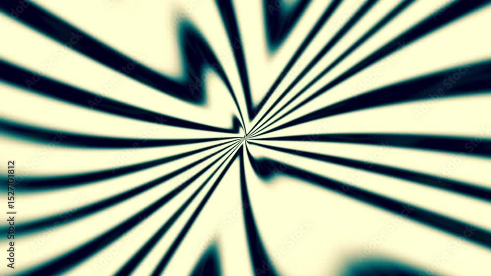 Poster wave pattern animation with distortion effects