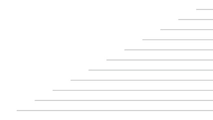 Minimalist stepped line background featuring a series of horizontal gray lines.