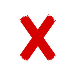 red check mark