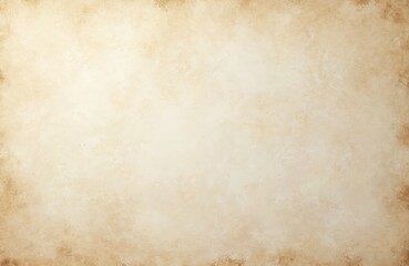 Obraz premium Vintage beige white paper texture background. Old parchment with brown edges, cream light tone. Wedding invitation, web design, website layout, scrapbooking, home decor, letter.