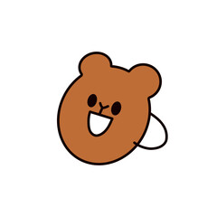 お面のアイコンイラスト