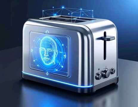 Smart toaster with facial recognition