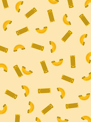 Illustration background paste cheese unique design