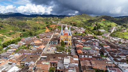 Santo Domingo, Antioquia, Colombia. April 27, 2025. Municipality located in the northeast region of...