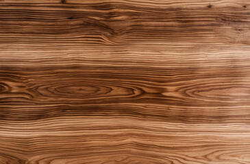 Obraz premium A close-up of a wooden surface featuring distinctive wavy grain patterns and rich brown tones, perfect for backgrounds.