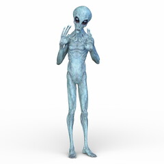 エイリアン　3DCGレンダリング