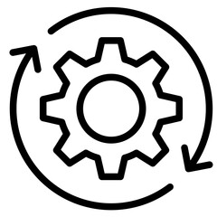 Operations icon in vector illustration