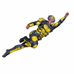 サイバーマン　3DCGレンダリング