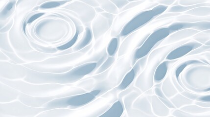 Obraz premium Concentric Water Ripples: Light Blue Surface Texture