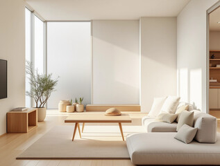modern living room interior-AI Illustration