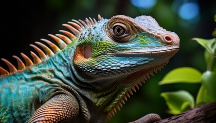 Fototapeta premium beautiful lizard