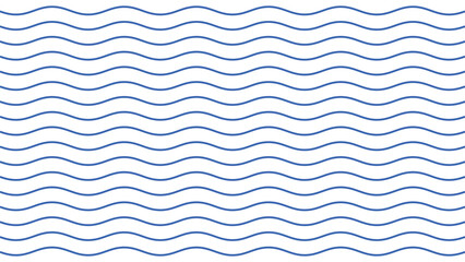 Serene blue wavy horizontal line background.