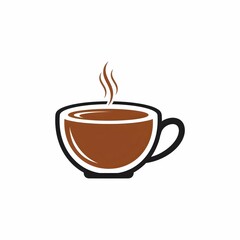 Obraz premium Steaming Hot Coffee Cup