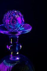 Elegant Glassworks Illuminated in Captivating Vibrant Tones