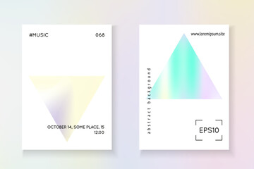 Pearlescent Background. Colorful Pearl Brochure. Graphic Vector. Iridescent Fluid. Holographic Shape. Violet Minimalist Label. Modern Concept. Blue Pearlescent Background