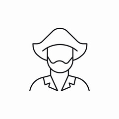 cowboy adventure icon sign vector