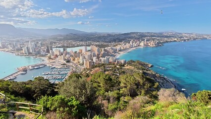 Experience the Stunning Coastal View of a Vibrant Mediterranean City like never before