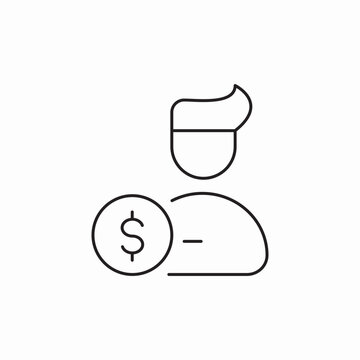 account finaces icon sign vector