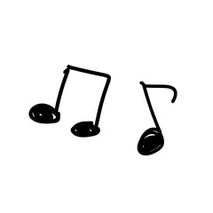 音符マーク（手書き風）