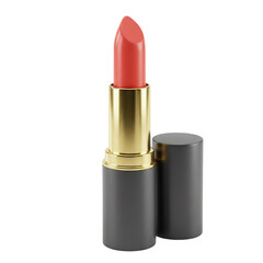 Obraz premium Lipstick 3D Rendering Icon on Transparent Background