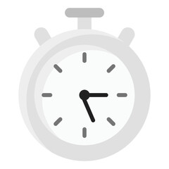 Stopwatch flat icon