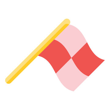 Offside flat icon