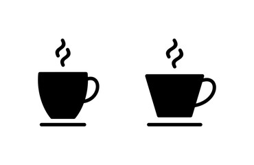 coffee cup icon vector illustration. cup a coffee sign and symbol