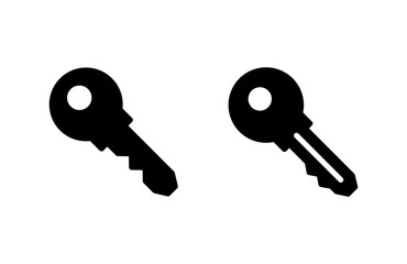 Key icon vector illustration. Key sign and symbol.