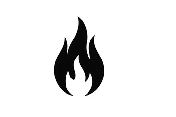 Burning flame icon